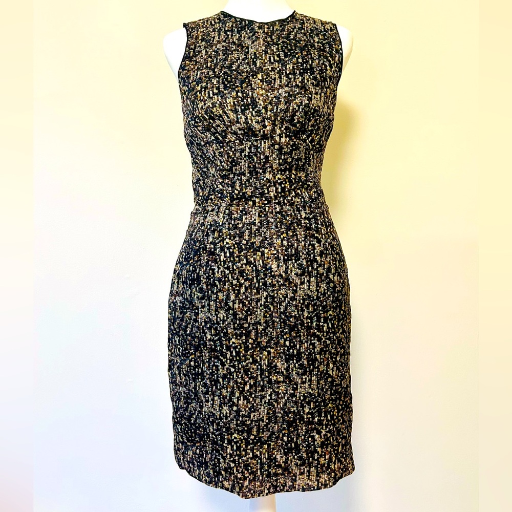 Dolce & Gabbana printed sequin dress